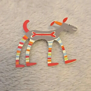 #351 Cute dog brooch